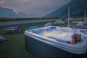 Rooftop terrace - WIND HOTEL (Malcesine)