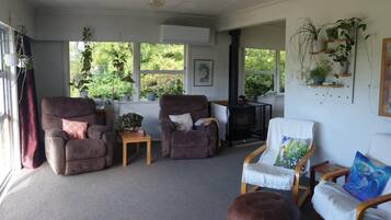 Shared Dormitory, 1 Bedroom, Terrace, Garden View | Living room