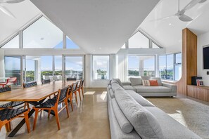 Fireplace - Magic Beach Robe - Luxury Beachfront Escape (Robe)