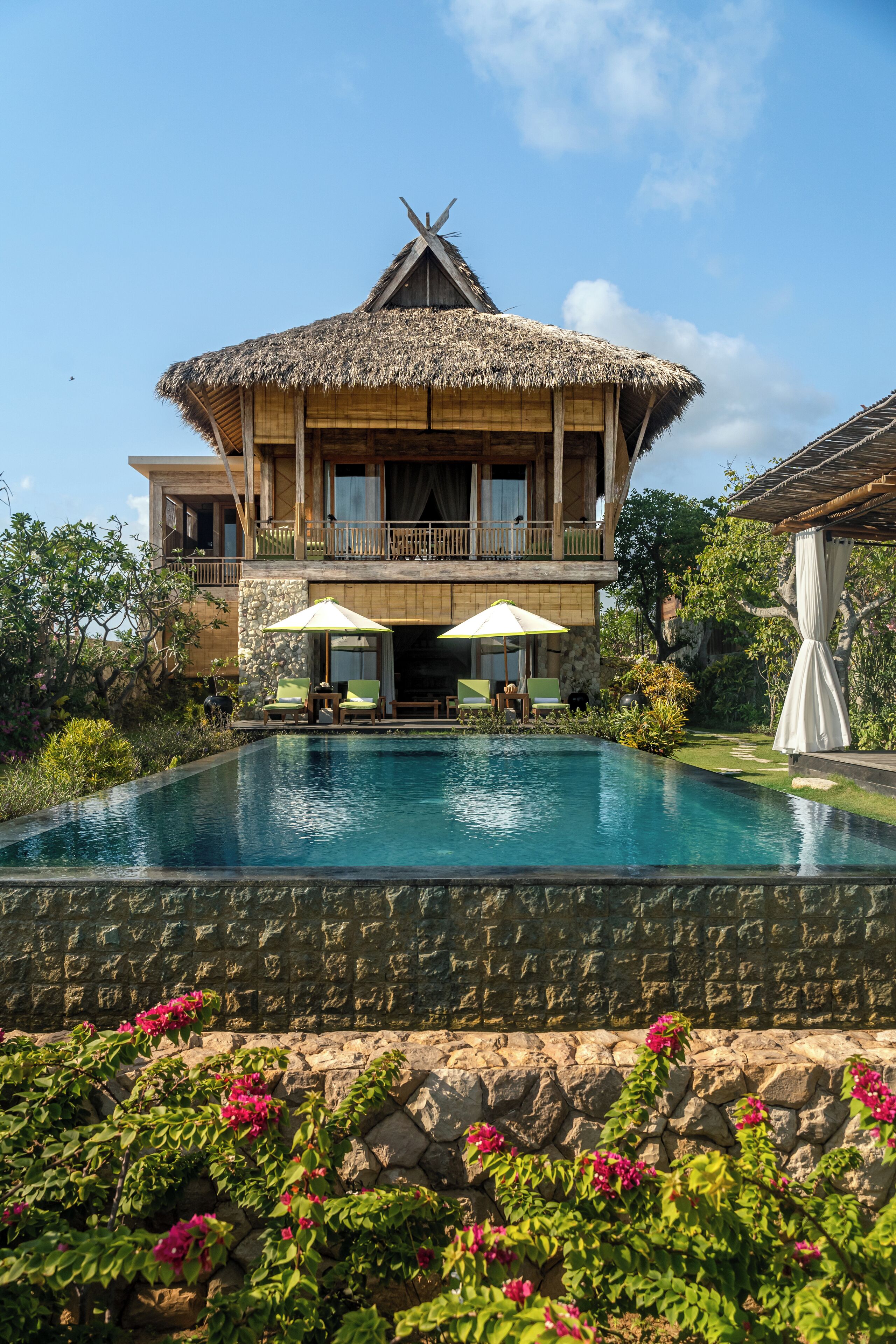 Huvila, valtamerinäköala | Terassi/patio