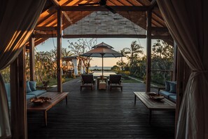 Villa, vue océan | Terrasse/Patio