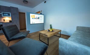 Apartment, Garden View | Living area - Apart Inntalerhof (Toesens)