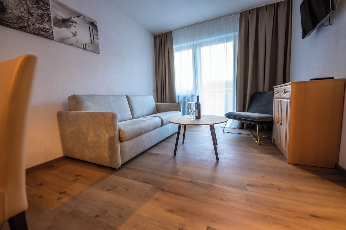 Appartement, vue sur la ville | Aire de séjour