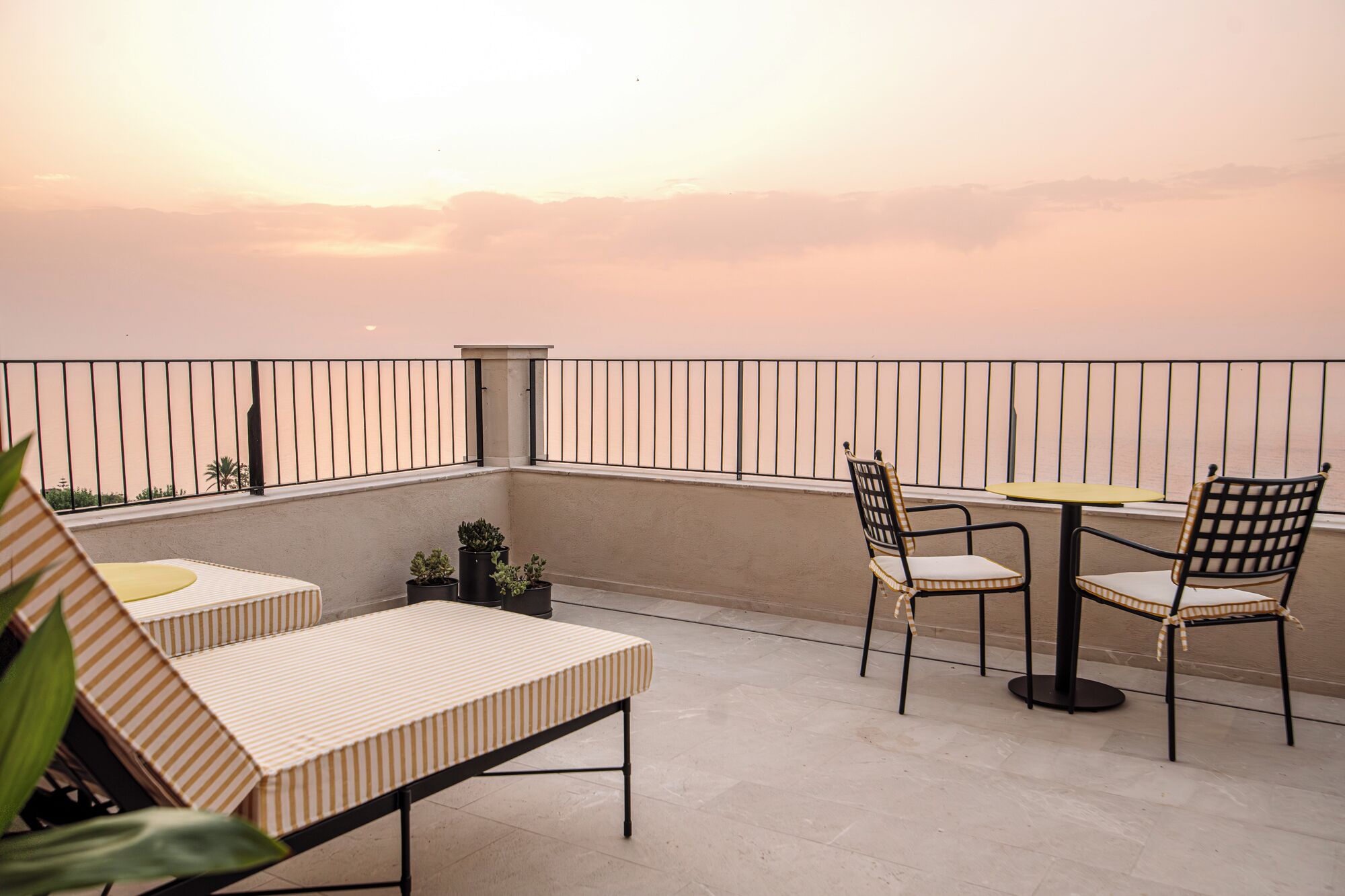 Suite presidencial, Terraza, vista al mar | Terraza o patio