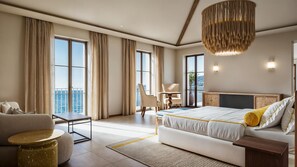 特色套房, 海景 | 高級寢具、迷你吧、客房內保險箱、獨特裝潢