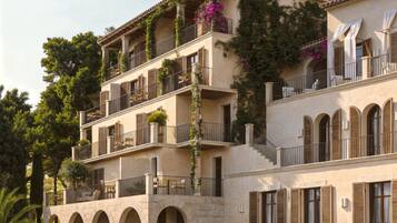 Voorkant van accommodatie