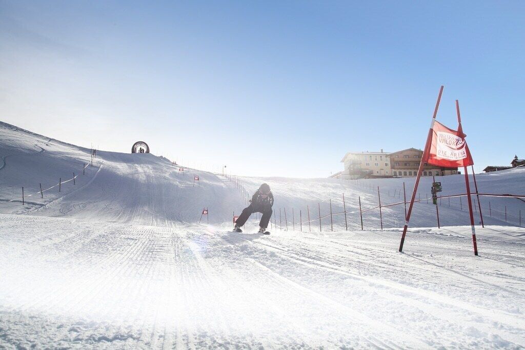 Bermain ski