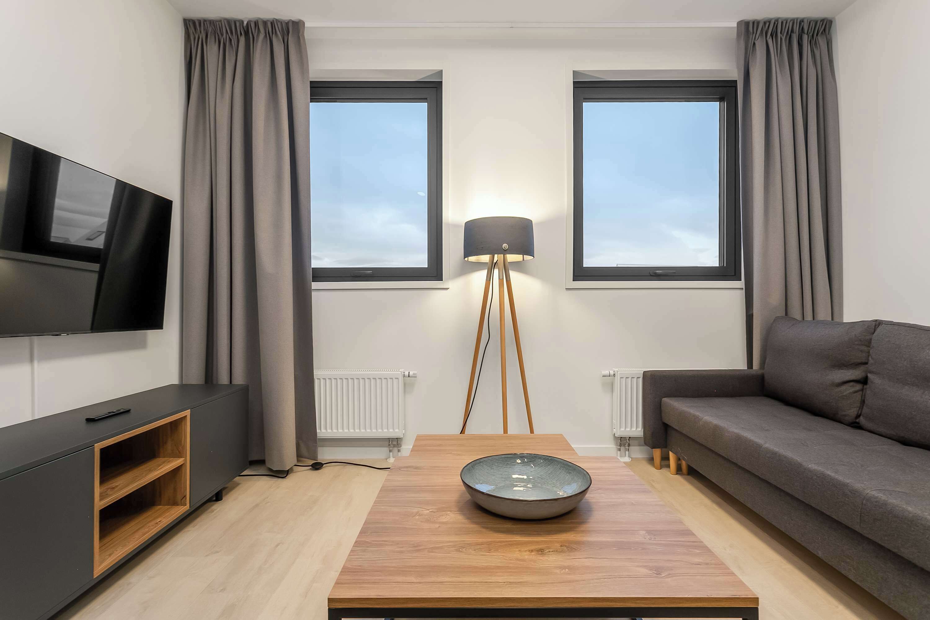 Televisie en een kantoor