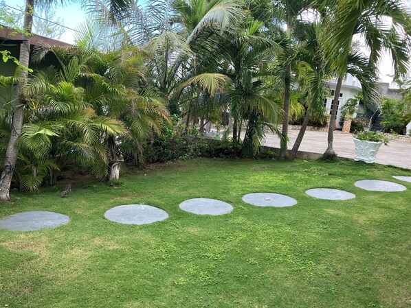 Property grounds - So Suite, Negril.  Brand new top floor 2BR with Seaview Balcony. (West End)