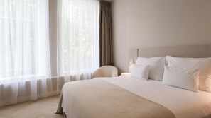 1 habitación, tabla de planchar con plancha, wifi y ropa de cama 