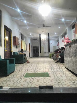 Sala de estar en el lobby