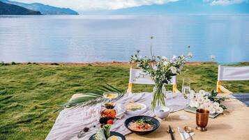 Familie maisonnette, uitzicht op oceaan | Een bureau, een laptopwerkplek, verduisterende gordijnen