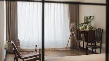 Family Twin Room, Garden View | View from room