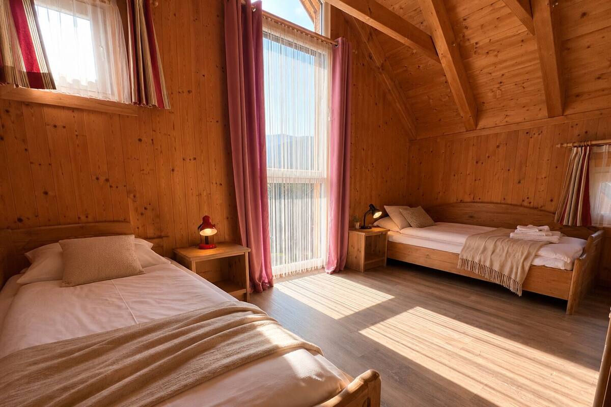 Superior Ferienhaus #801 für bis zu 5 Personen mit Galerie | Wi-Fi gratis
