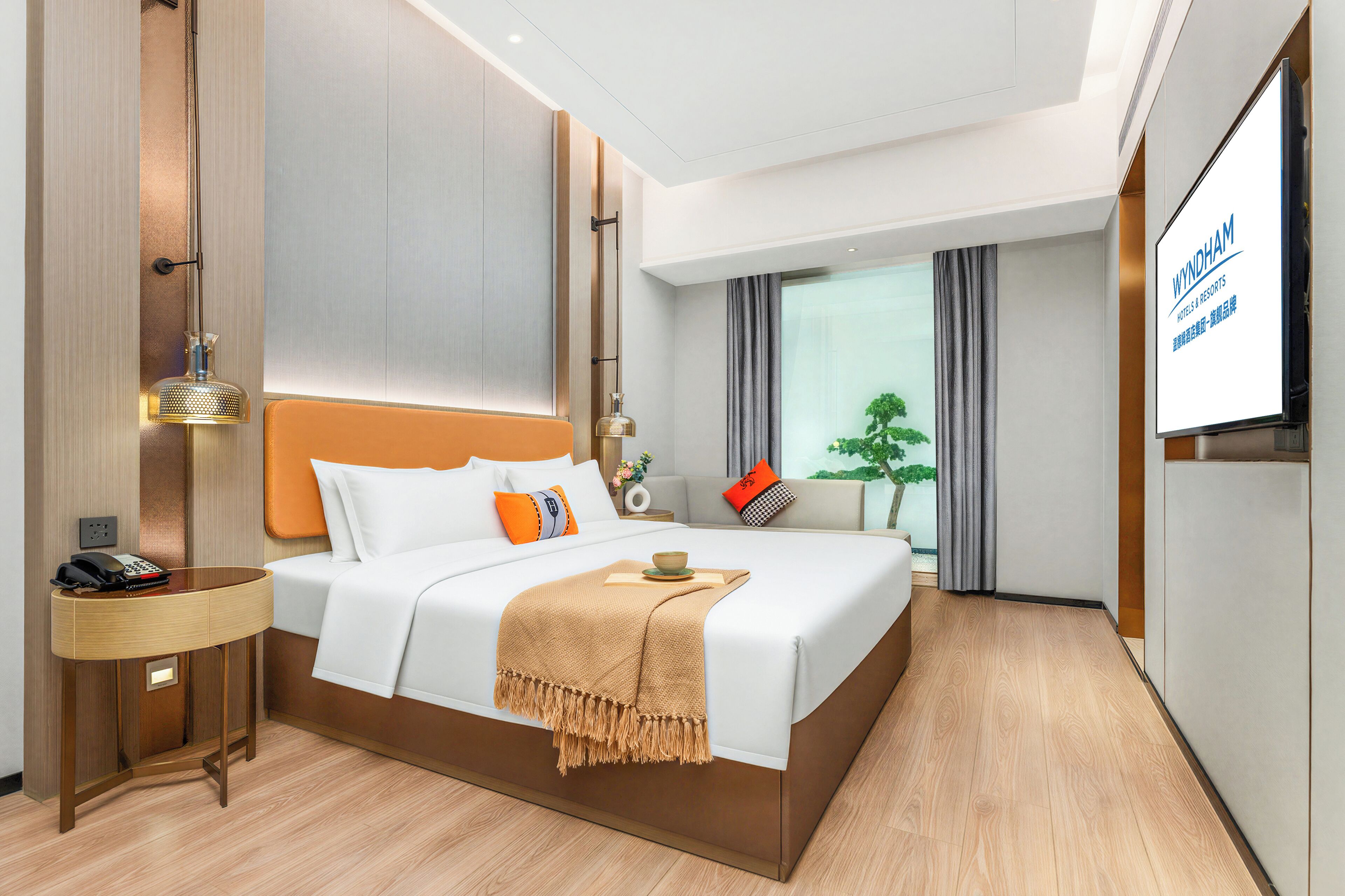 Quarto casal superior | Roupas de cama premium