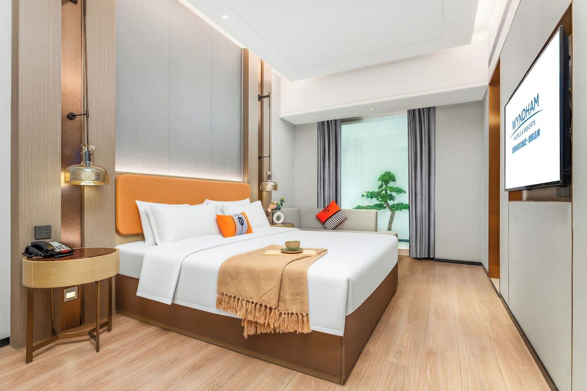 Quarto casal superior | Roupas de cama premium