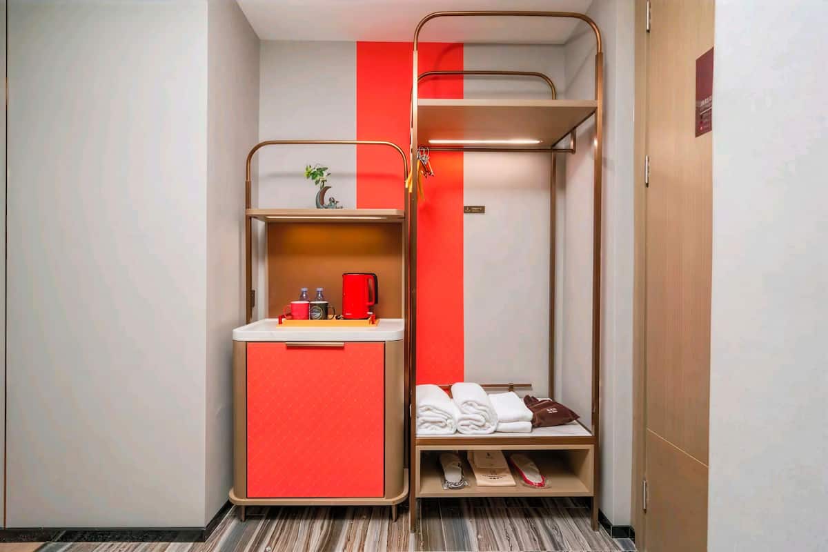 Premium bedding, memory foam beds, minibar, individually decorated