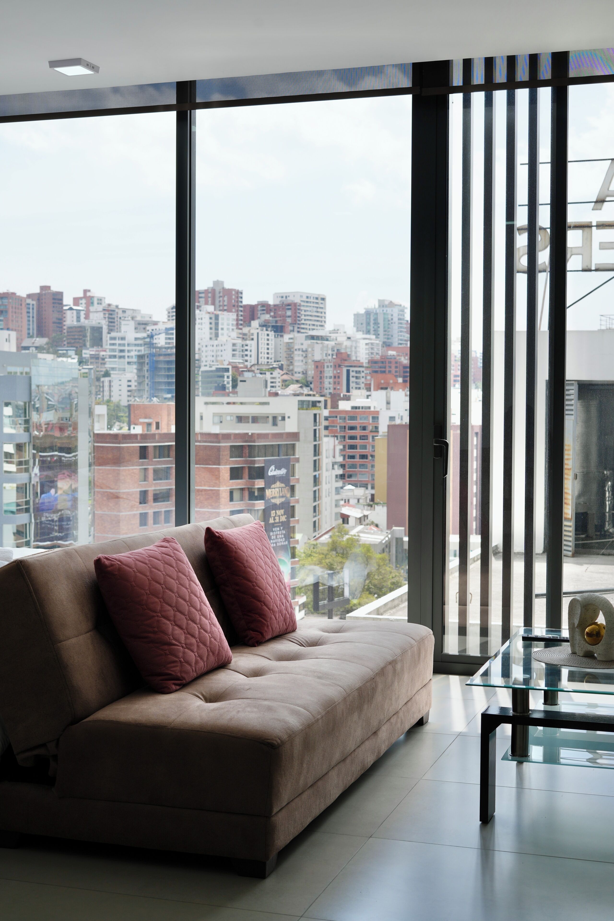 Estudio Confort, vistas a la ciudad | Zona de estar
