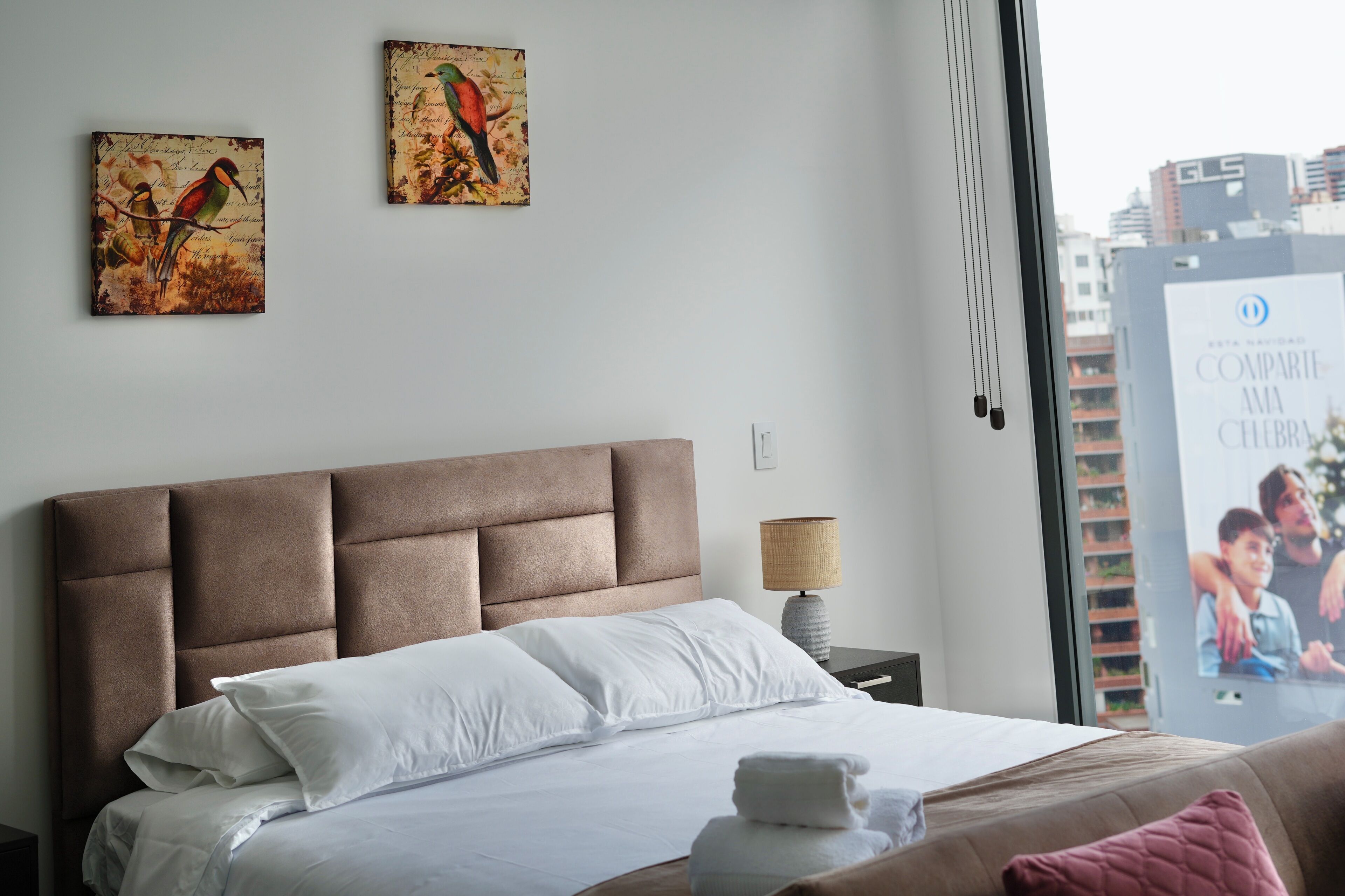 Comfort Studio, City View | Desk, laptop workspace, blackout curtains, iron/ironing board