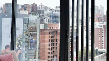 舒適開放式客房, 城市景觀 | 起居區
