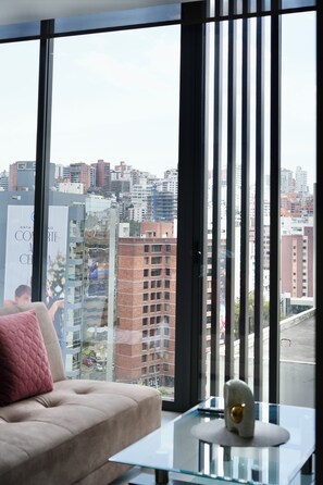 Comfort Studio, City View | Living area - Seis Residences (Quito)