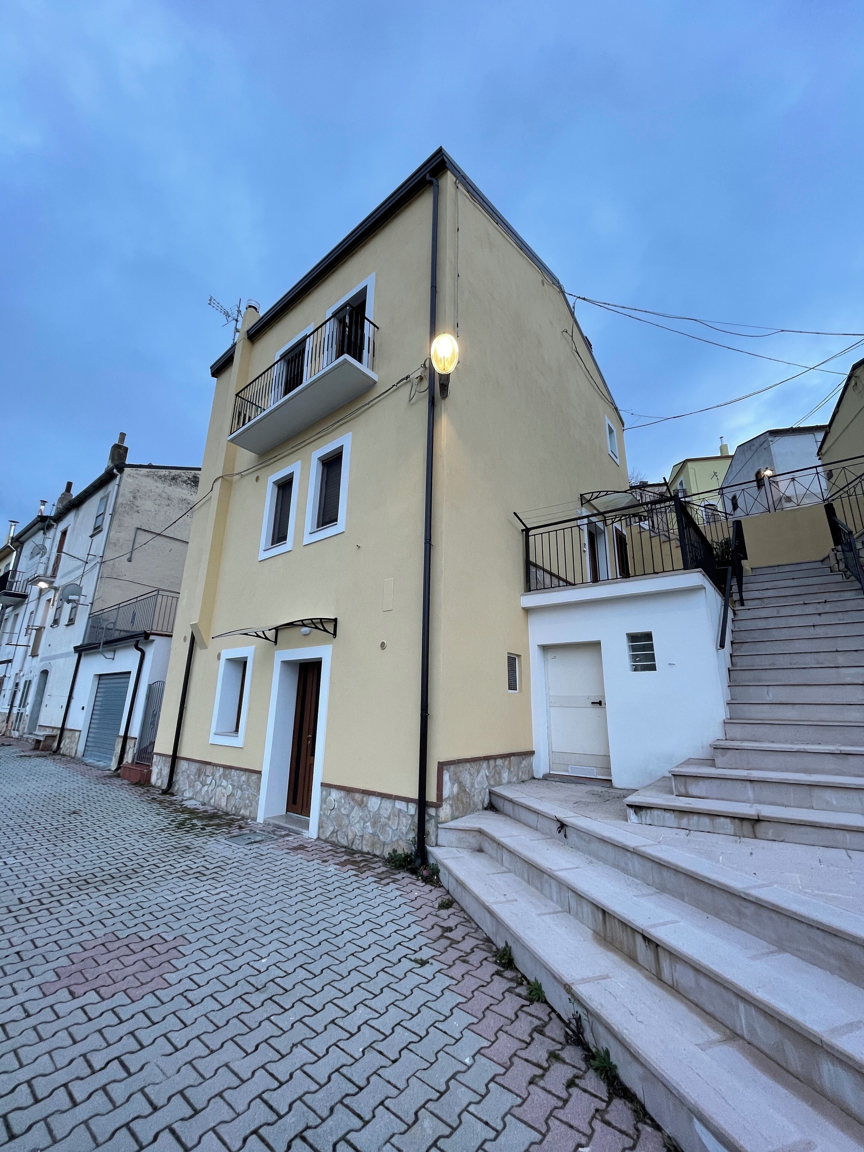 Facciata della struttura