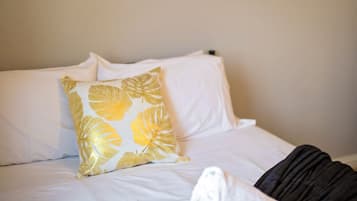 Iron/ironing board, WiFi, bed sheets