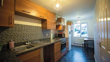 Microwave, oven, stovetop