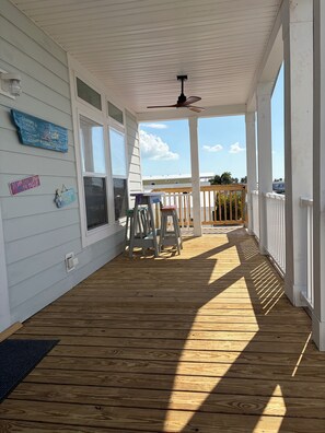 Terrace/patio - Sunset Views 2/3-BR w Den single family home w boat docking inl St. James City (Saint James City)