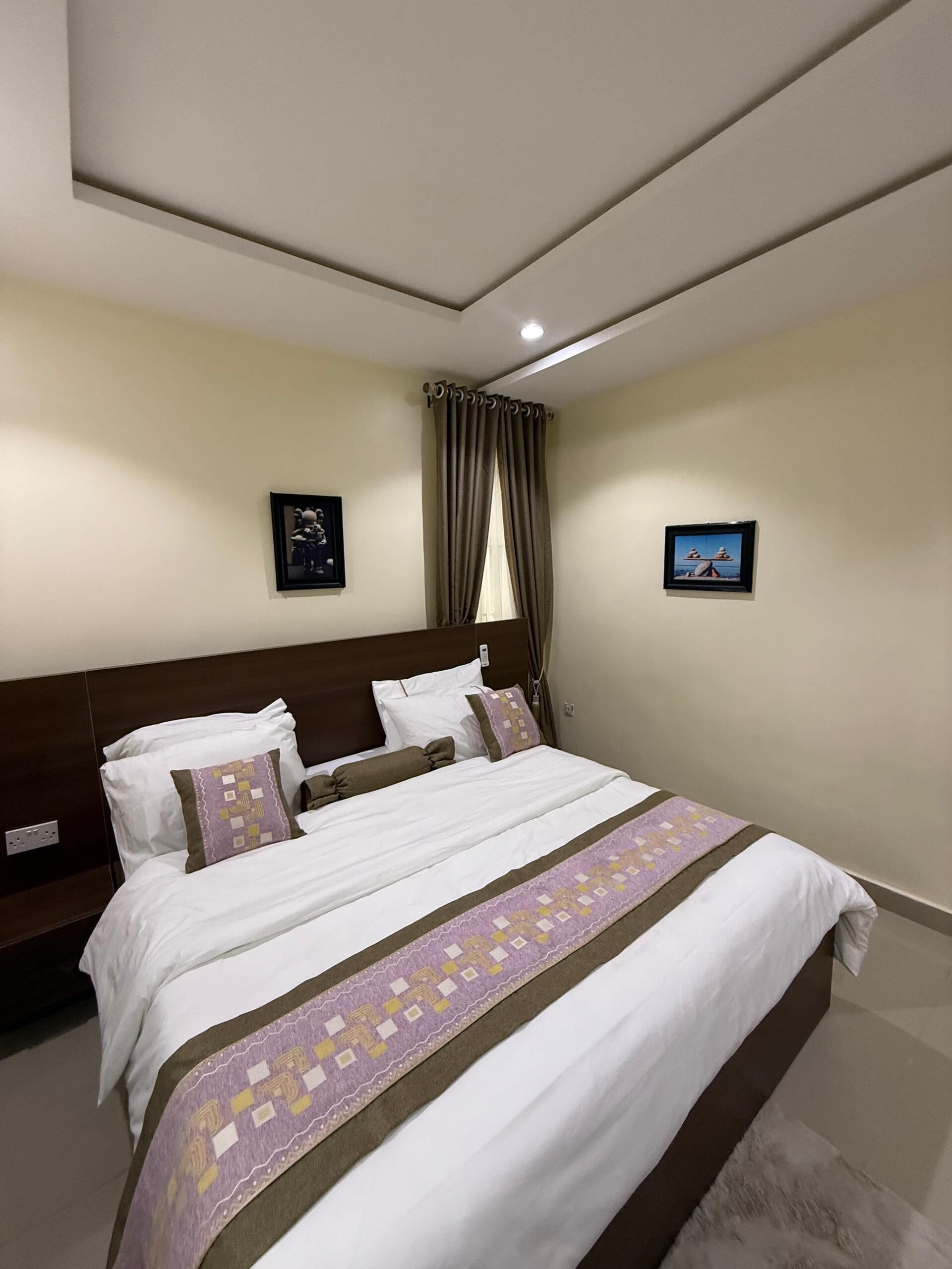 Deluxe Apartment, Balcony, City View | Desk, laptop workspace, blackout drapes, soundproofing