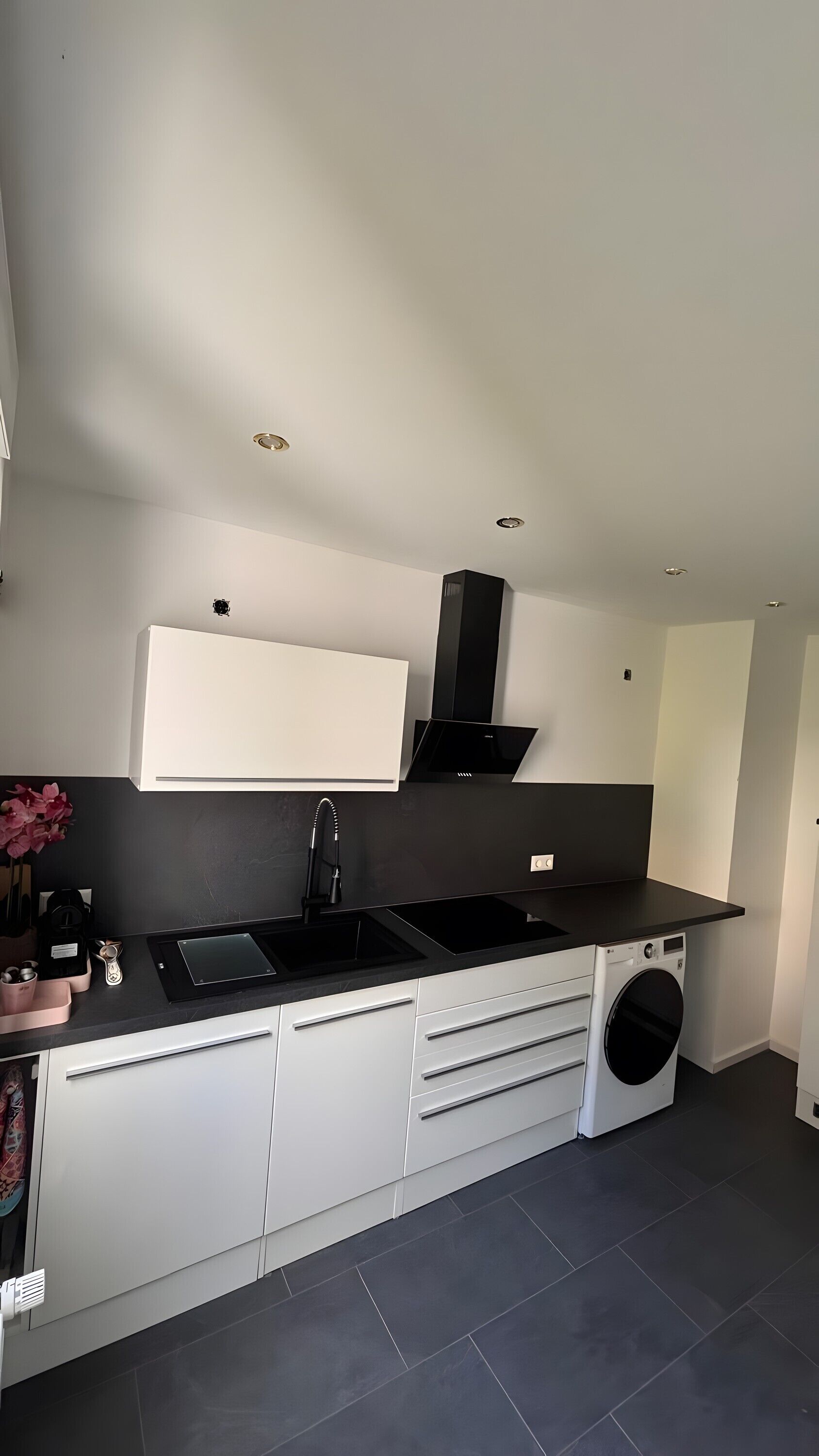 Kühlschrank, Ofen, Herdplatte, Geschirrspüler