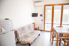 Apartment, 1 Bedroom, Patio, Garden View | Living room - Ground-floor Haven Just 350mt From the Beach (Eraclea)