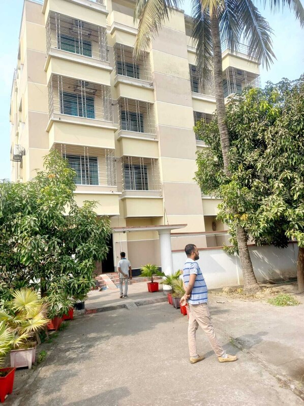 Majoituspaikan julkisivu