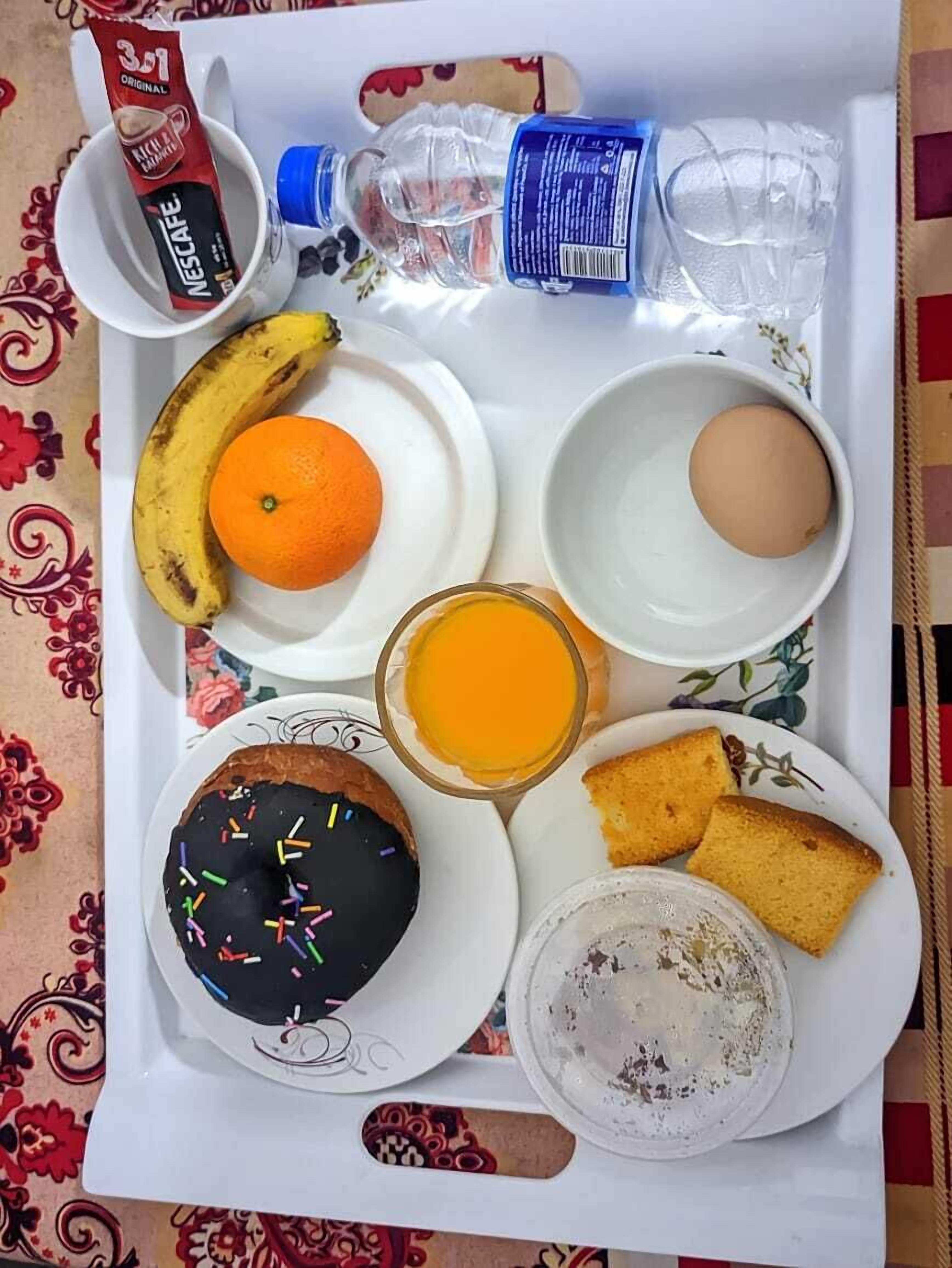 Dagelijks continentaal ontbijt inbegrepen