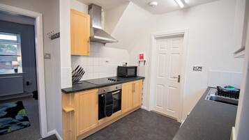 Microwave, oven, stovetop