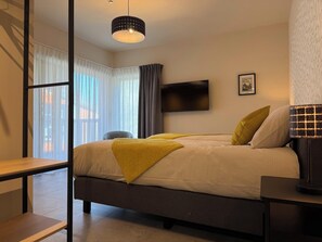 Chambre Standard double | Accès au Wi-Fi (inclus), literie fournie