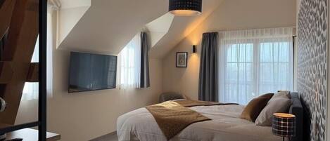 Habitación doble estándar | Wifi gratis y ropa de cama