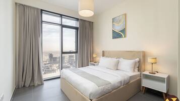 Iron/ironing board, cots/infant beds, free WiFi, bed sheets