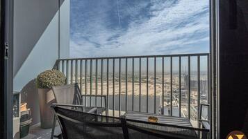 Luxury Apartment, Balcony, Harbor View | Balcony