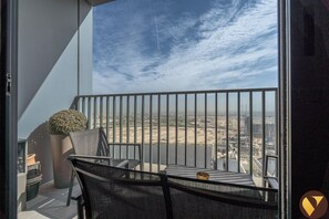 奢華公寓, 露台, 海港景 | 陽台