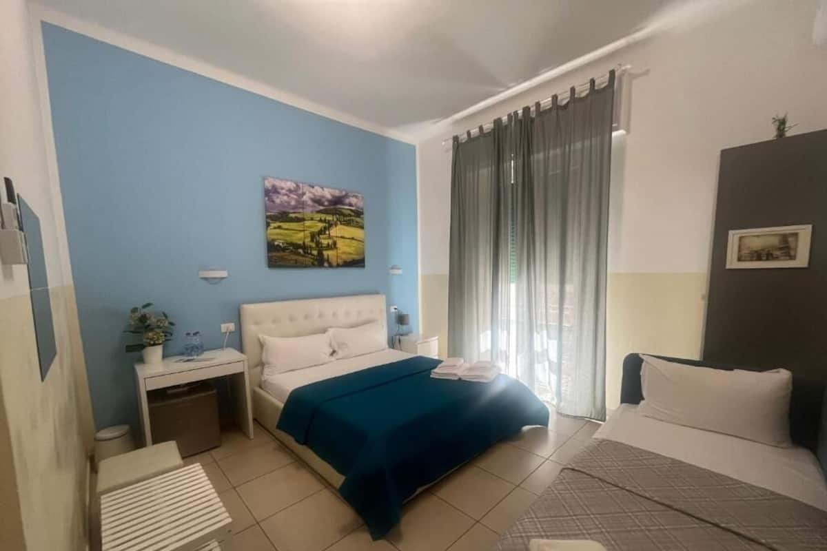 三人房, 私人浴室, 城市景