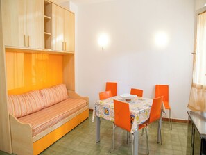 Apartment, 1 Schlafzimmer, Terrasse | Esszimmer