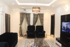 Apartment, Multiple Bedrooms, Smoking, Balcony | Living room - Luxurious 1 Duplex and 3 Flats Apartments, Ugbor Village RD, Benin City Nigeria (Benin City)