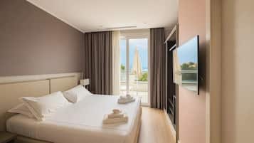 Camera Superior con letto matrimoniale o 2 letti singoli, balcone | Una cassaforte in camera, culle/letti per bambini (gratuiti)