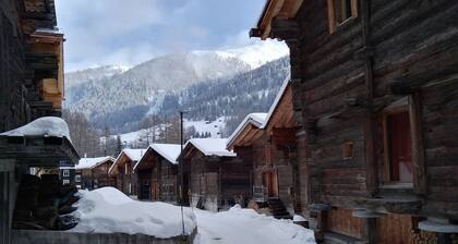 Gemütliche Ferienwohnung mit Terrasse und Blick auf's Weisshorn in Münster /Goms