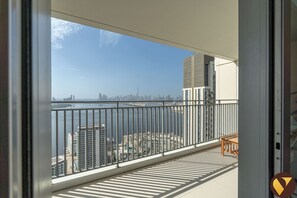 Luxury Apartment, Balcony, Canal View | Balcony - Icon Bay Creek Harbour Waterfront Living (Dubai)