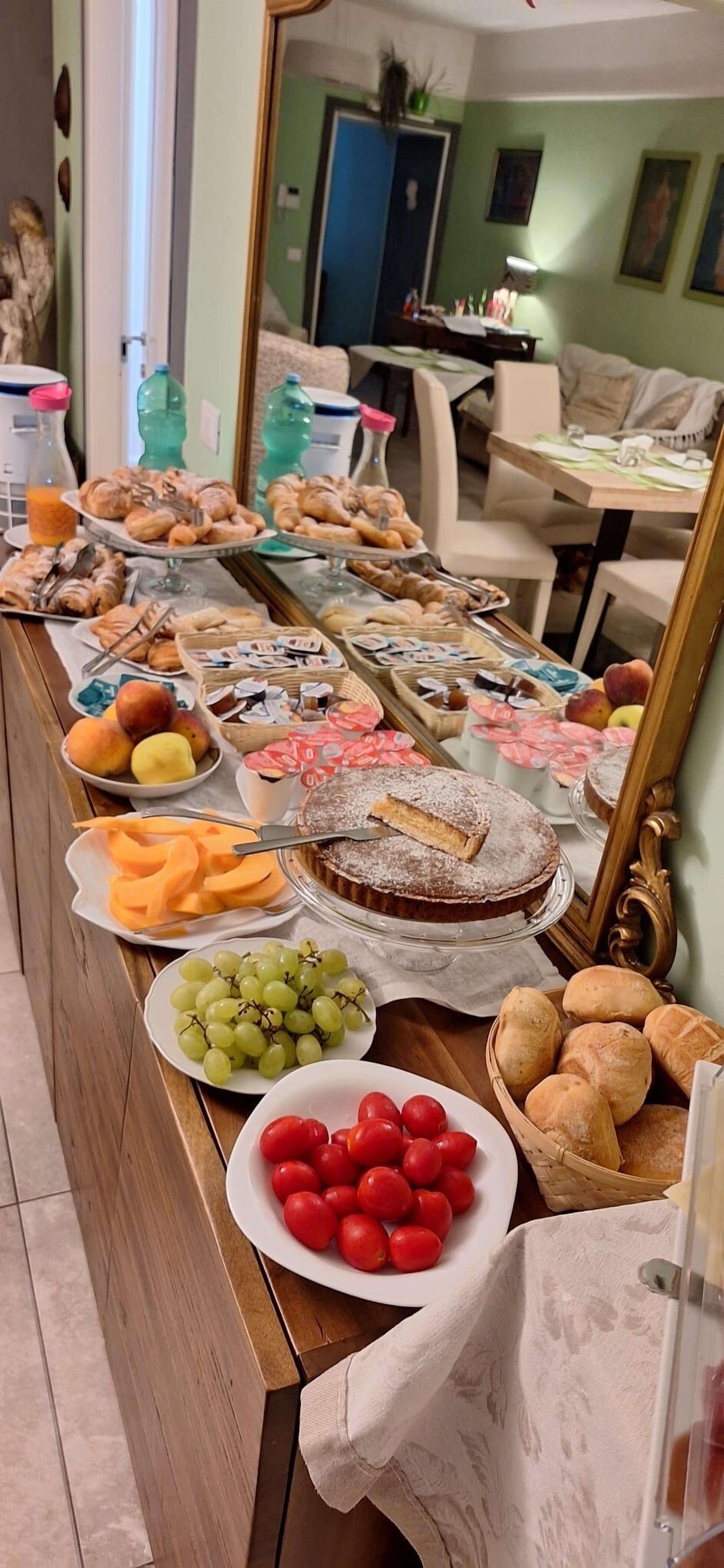 Colazione a buffet inclusa, servita tutte le mattine 