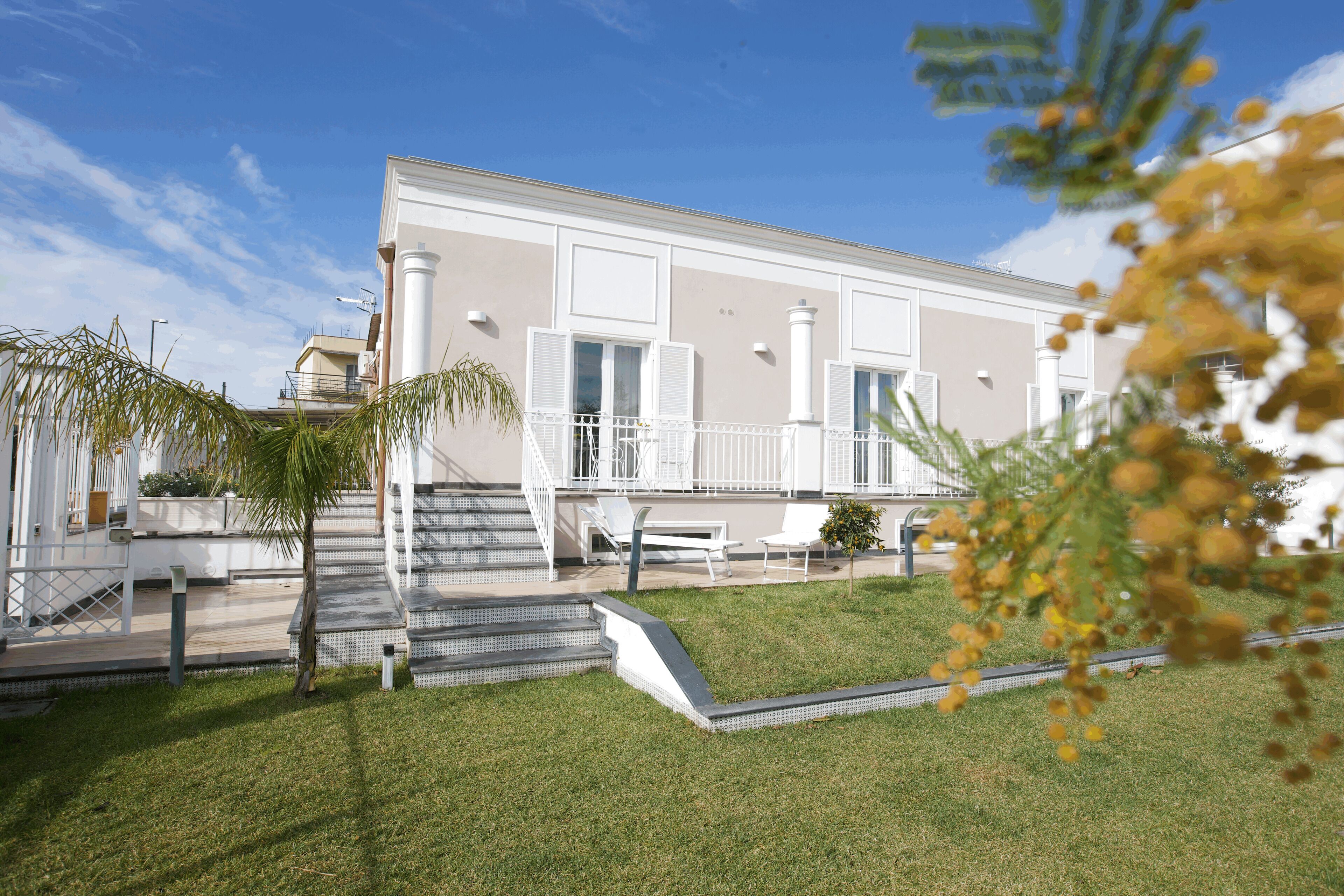 Façade de l’hébergement