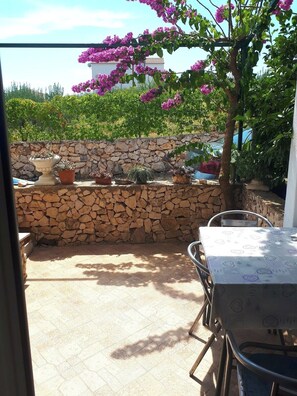 Apartment, 1 Bedroom, Accessible, Smoking | Terrace/patio - Studio Apartman Maslina in Zaglavice With Great View (Marina)