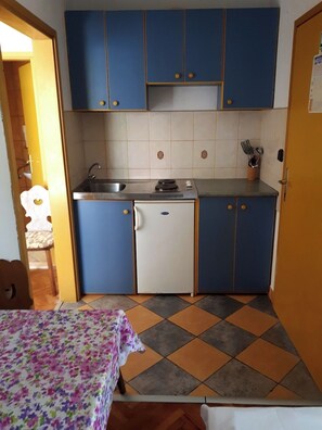 Apartment, 1 Bedroom, Accessible, Smoking | Private kitchen - Studio Apartman Maslina in Zaglavice With Great View (Marina)